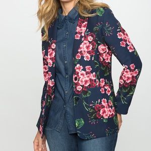 Eloquii Floral Blazer 16